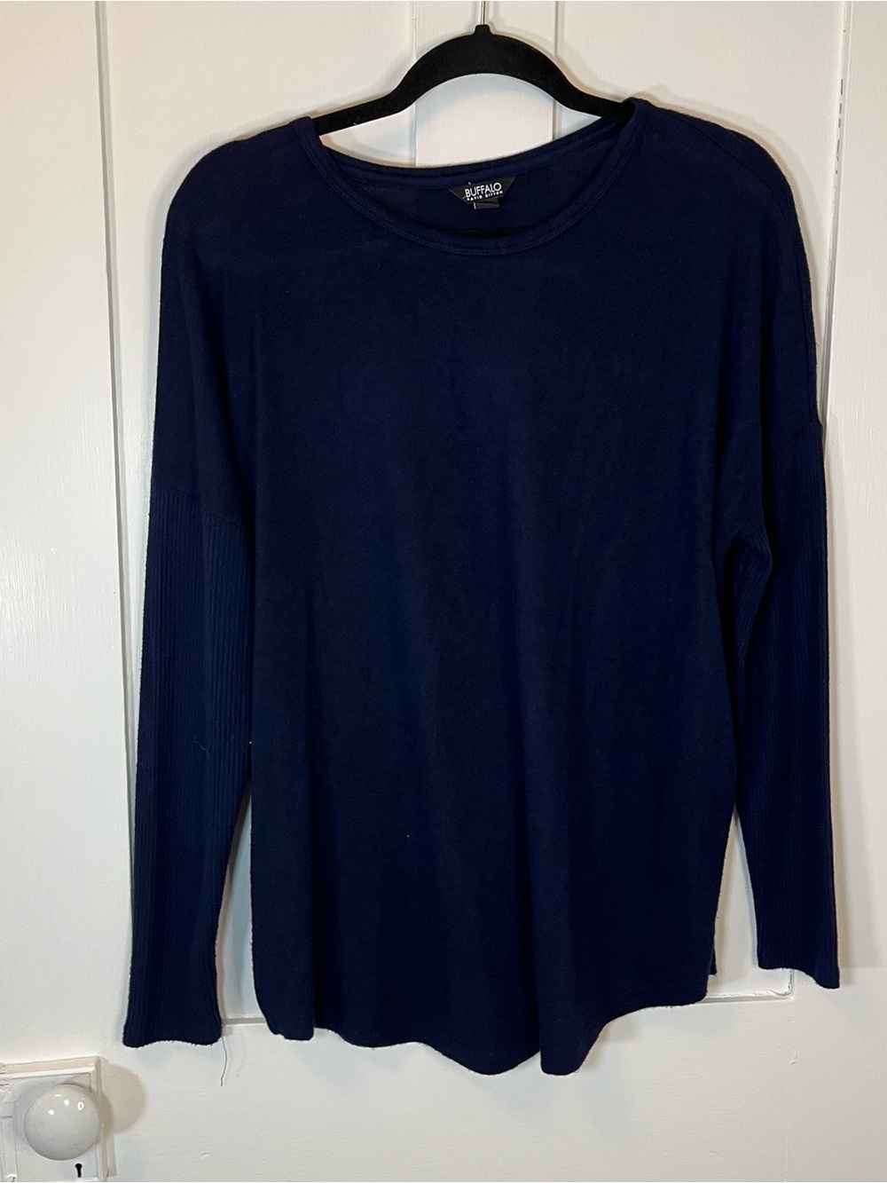 Buffalo David Bitton Women's Dark Navy Turtleneck Sweater